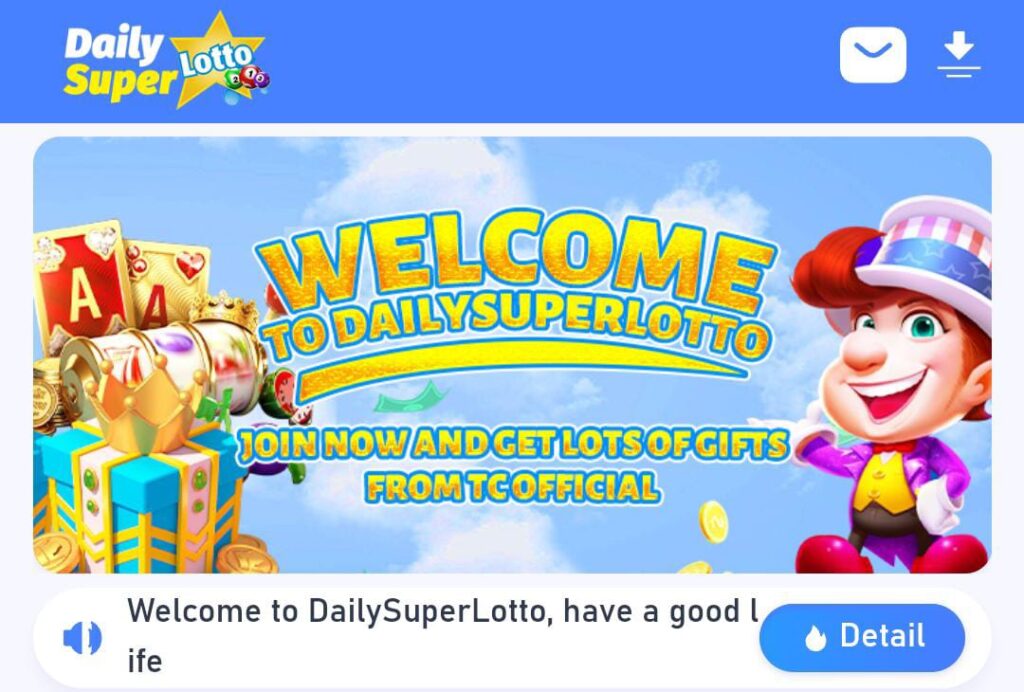 Daily Super Lotto App